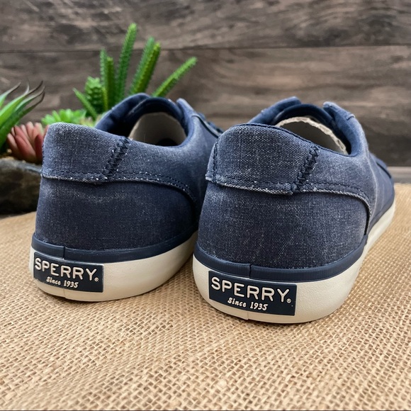 NIB Sperry Top Sider Mainsail LTT Canvas Sneakers - Picture 8 of 12